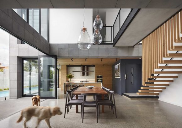 Карьерный Дом в Австралии от Finnis Architects.