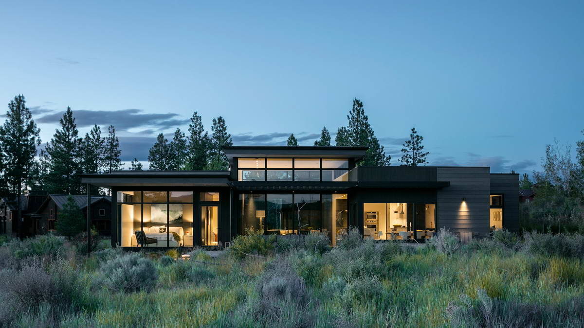 Современный дом в США от DeForest Architects и NB Design Group.