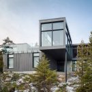 Дом «Длинные Горизонтали» в Канаде от Thellend Fortin Architectes.