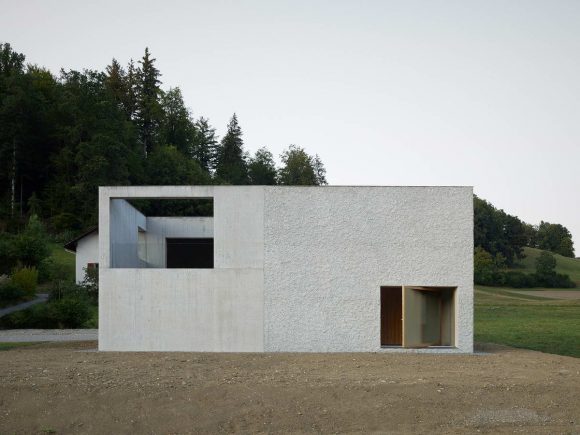 Минималистский дом в Швейцарии 4