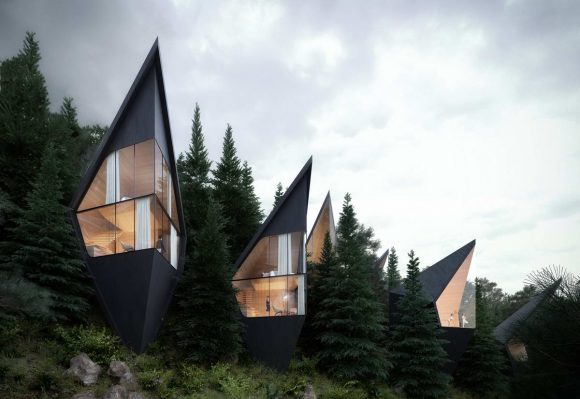 Лесные домики для отдыха