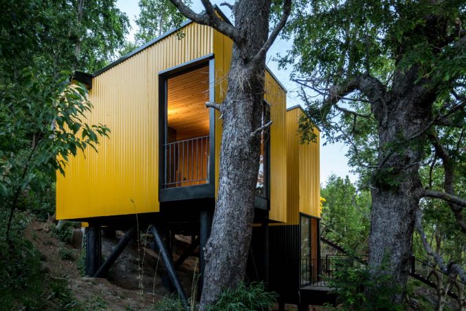 Модульный лесной дом
