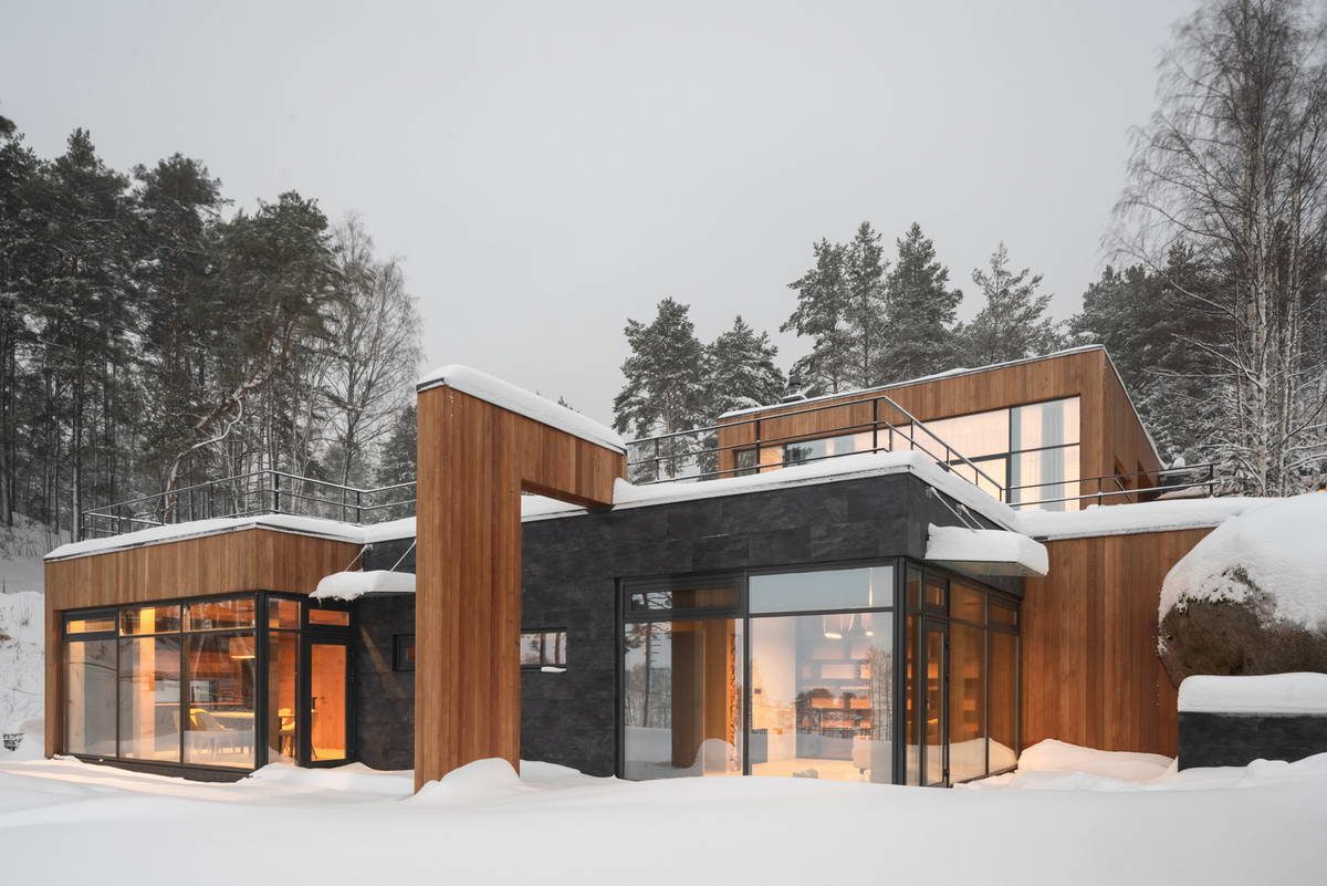 Модернистский дом на Финском заливе