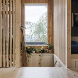 Новый деревянный интерьер старого дома