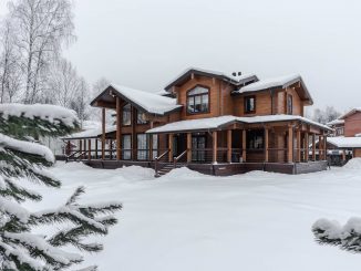 Деревянный загородный дом в Подмосковье