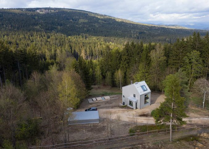 Дачный домик площадью 70 м2 в чешских горах