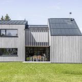 Тройной деревянный дом в Австрии