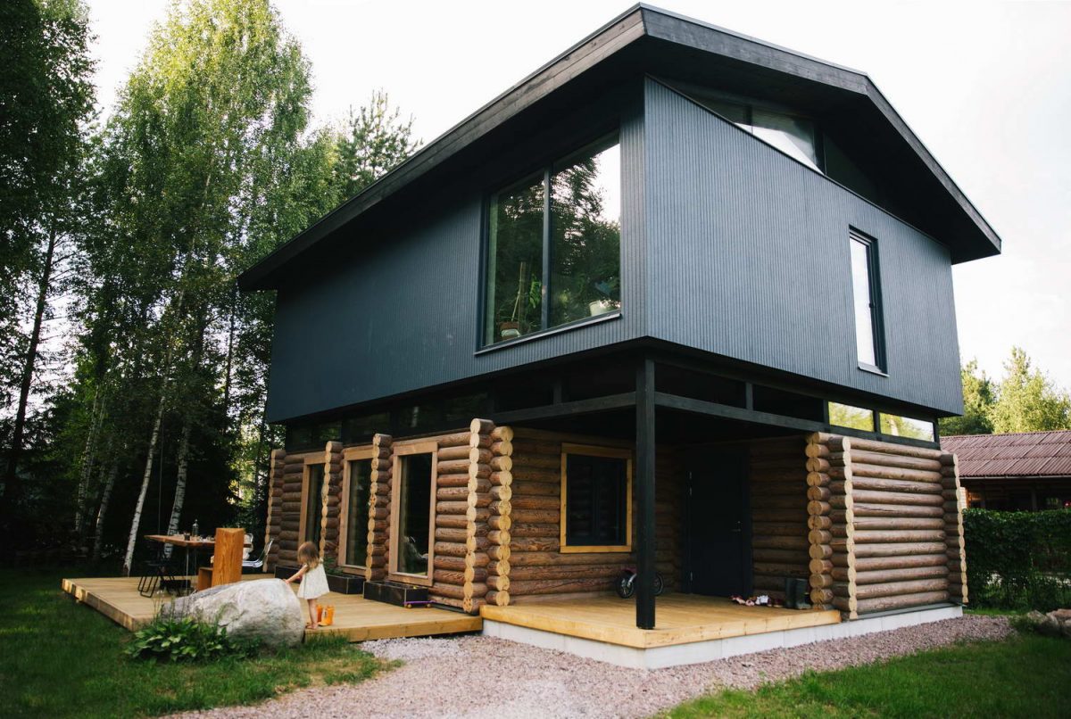 Дом в Ленинградской области, который архитектор построил для себя и своей семьи