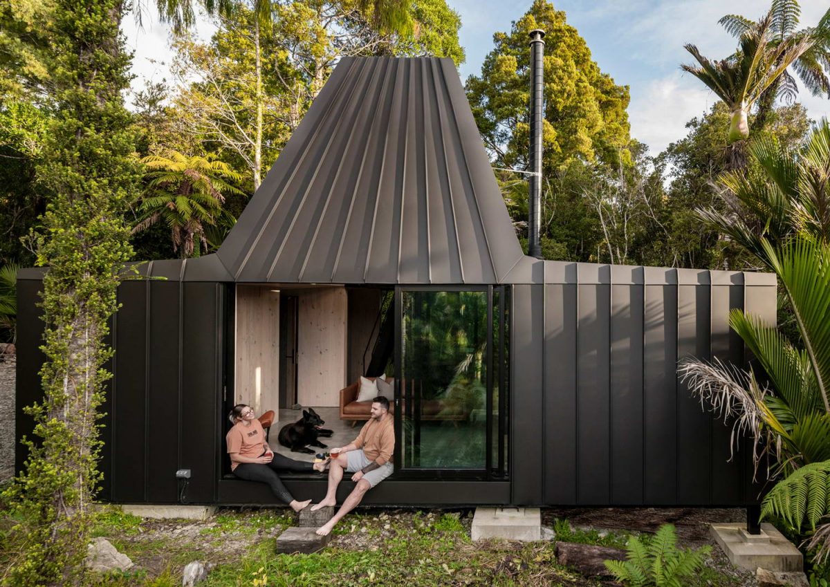 Домик для отдыха площадью 46 м2 в Новой Зеландии