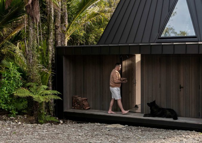 Домик для отдыха площадью 46 м2 в Новой Зеландии 