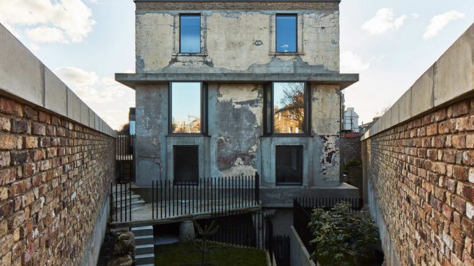 Восстановление дома "Человека-крота" в Лондоне