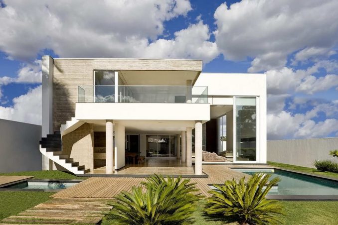 Модернистский дом в Бразилии 