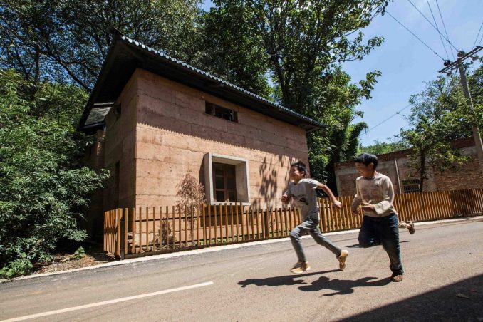 Проект реконструкции дома в китайской деревне после землетрясения 