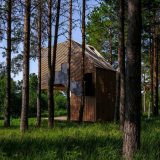 Домик для отдыха в лесу в Эстонии