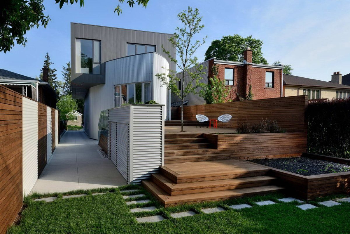 Модернистский дом в Канаде