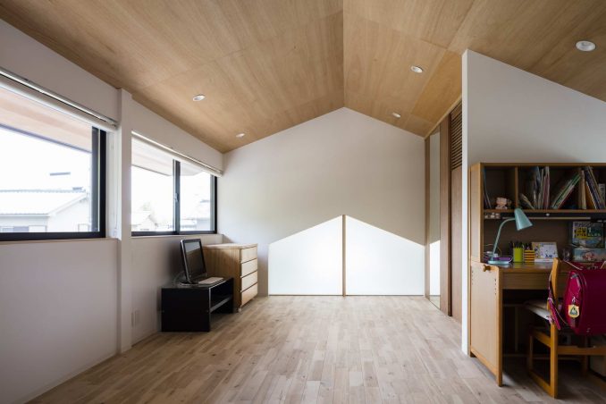 Простой домик площадью до 100 м2 в Японии 