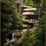 «Дом над водопадом», архитектор Фрэнк Ллойд Райт