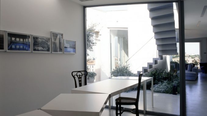Penthouse con patio 11
