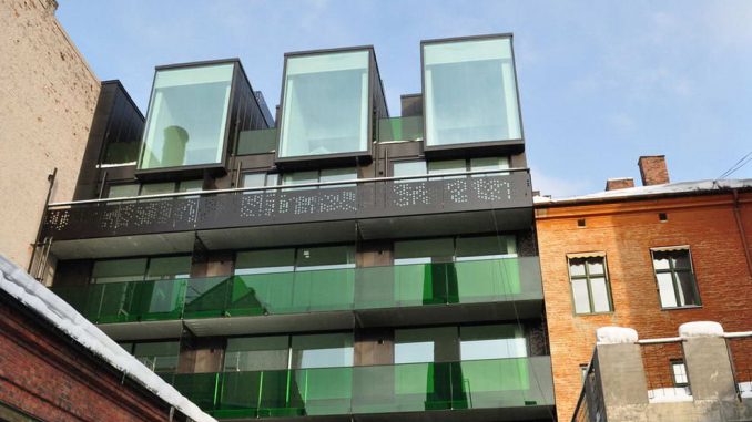 Apartments in urban setting 2