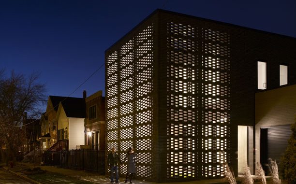 Brick weave house 1