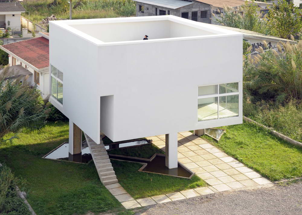 Дом куб в кубе