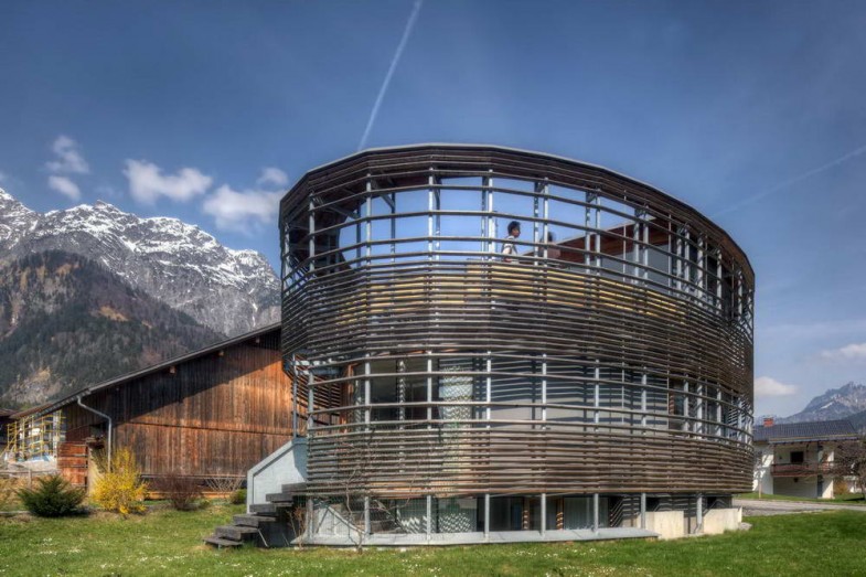 Овальный дом в Австрии