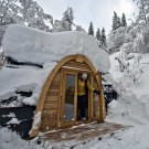 Дом-палатка в Швейцарии