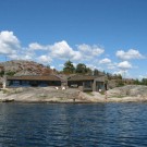 Дом на скалах в Норвегии