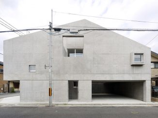 Бетонный дом в Японии 6