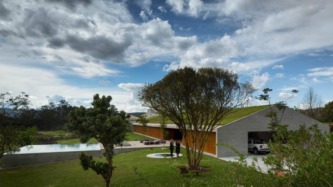 Проект современного частного дома в Бразилии