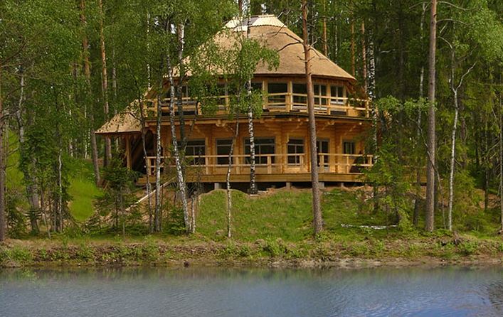 Латвия эко поселок Аматциемс