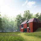 Типовой проект современного шведского дома