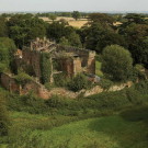 Реконструкция замка в Англии