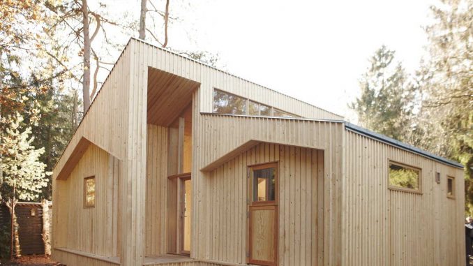 Сборный деревянный дом в Дании
