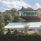 Дом "Изумрудное художественное стекло" (Emerald Art Glass House) в США от Fisher Architecture.