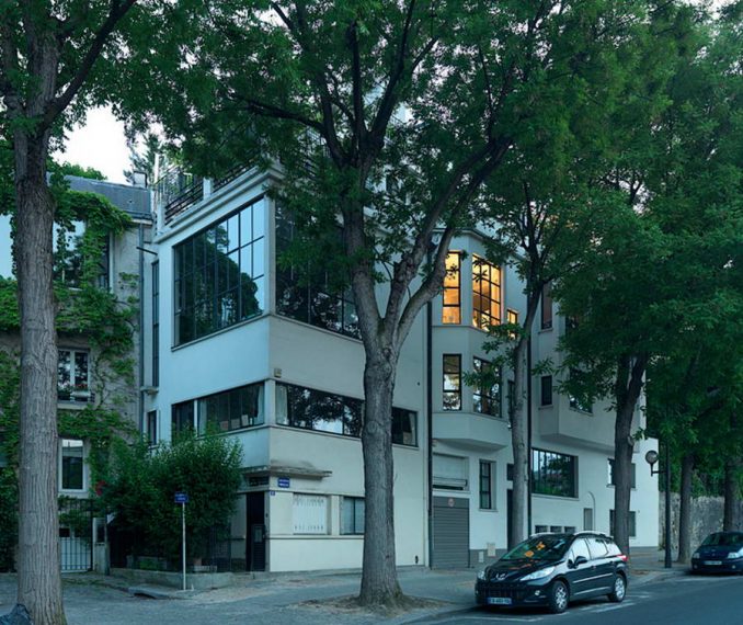 Дом-студия Озанфана (Ozenfant House and Studio) во Франции от Ле Корбюзье (Le Corbusier).