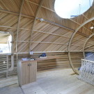 Яйцо Эксбери (Exbury Egg) в Англии от SPUD Group и PAD Studio.