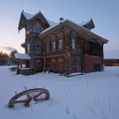 Дом в Погорелово (House in Pogorelovo) в России.