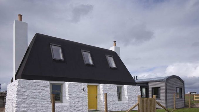 Реконструкция и расширение дома в Шотландии
