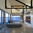 Дом Каменный закат (Sunset Rock House) в Канаде от MacKay-Lyons Sweetapple Architects.