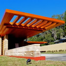 Дом Усониан (Usonian House) в США от Фрэнка Ллойда Райта (Frank Lloyd Wright).