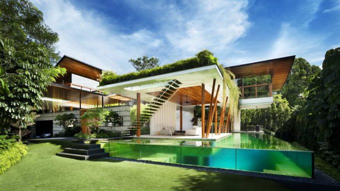 Дом-сад в Сингапуре