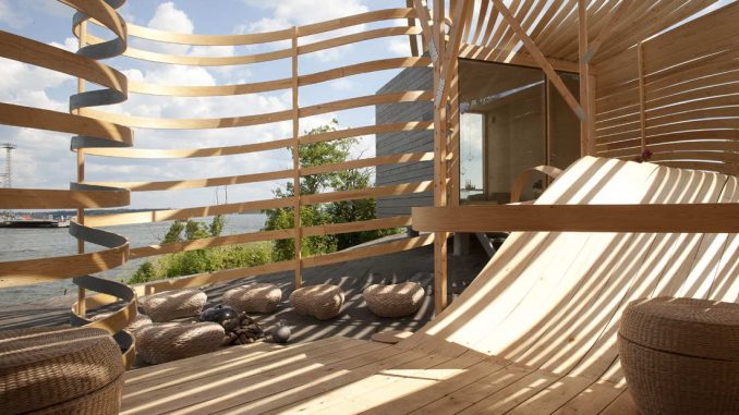 Деревянный павильон (WISA Wooden Design Hotel) в Финляндии от Pieta-Linda Auttila. Деревянный павильон (WISA Wooden Design Hotel) в Финляндии от Pieta-Linda Auttila.