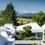 Дома на склоне в Швейцарии