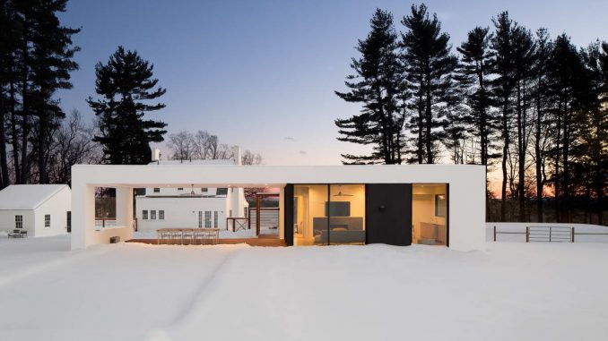 Проект минималистского дома в США