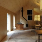 Дом-сарай (Barn House) в Англии от Hugh Strange Architects.