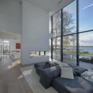 Дом у озера (House at a Lake) в Бельгии от BBSC Architects.