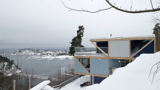 Блокированный дом в Норвегии