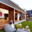 Террасный дом (Terraced House) в Австралии от Shaun Lockyer Architects.