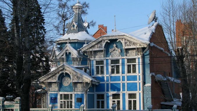 Дом с шатром (Дом купца Г.М.Голованова) в России от С.В.Хомича. Дом с шатром (Дом купца Г.М.Голованова) в России от С.В.Хомича.